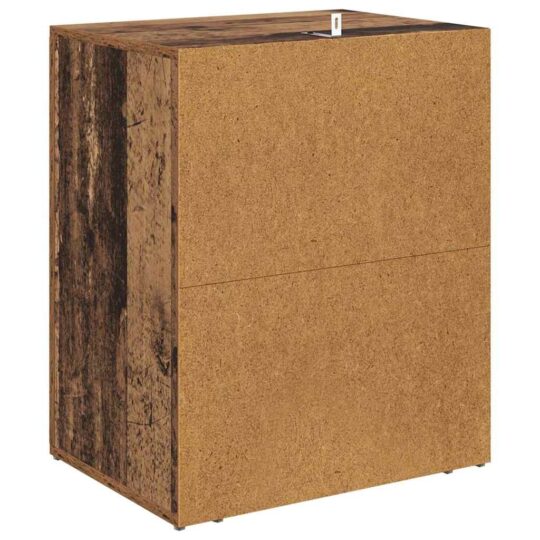 881069 8 Dulap de noapte Lemn vechi 50 x 36 x 60 cm Lemn compozit 881069 8