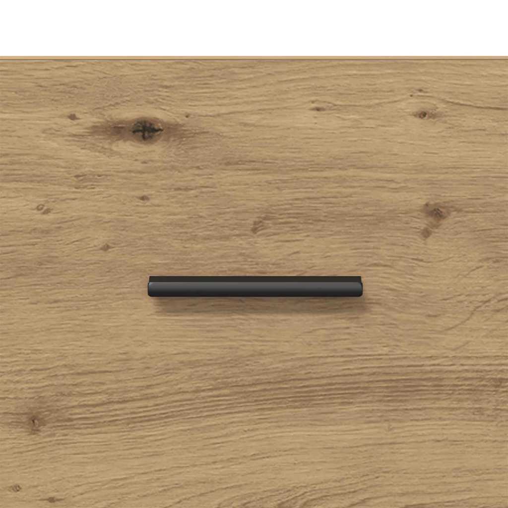 881079 10 Dulap de noapte stejar artizanal 50 x 36 x 60 cm Lemn compozit Dulap de noapte stejar artizanal 50 x 36 x 60 cm Lemn compozit - imagine 10