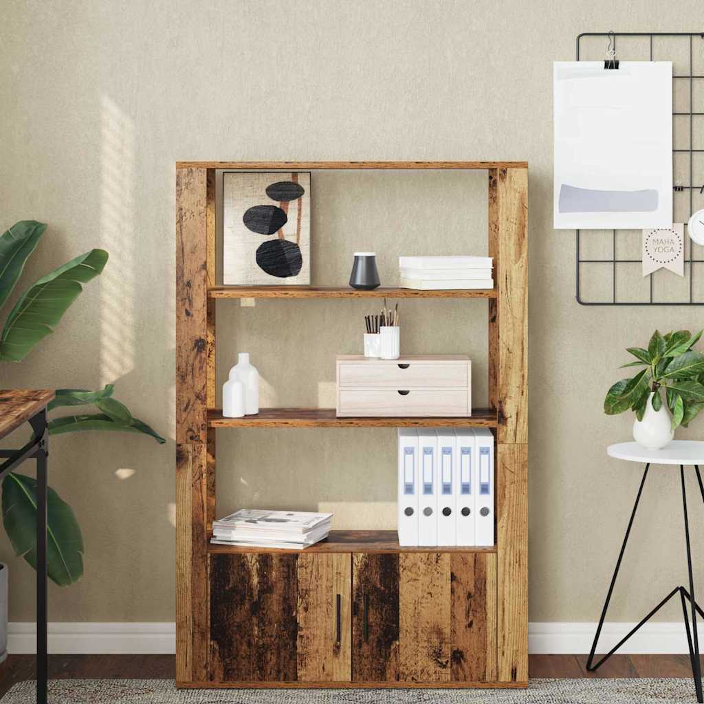 881096 4 Bufet Lemn vechi 30 x 80 x 119.5 cm Lemn compozit Bufet Lemn vechi 30 x 80 x 119.5 cm Lemn compozit - imagine 4