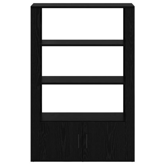 881098 6 Bufet Stejar negru 30 x 80 x 119.5 cm Lemn compozit 881098 6