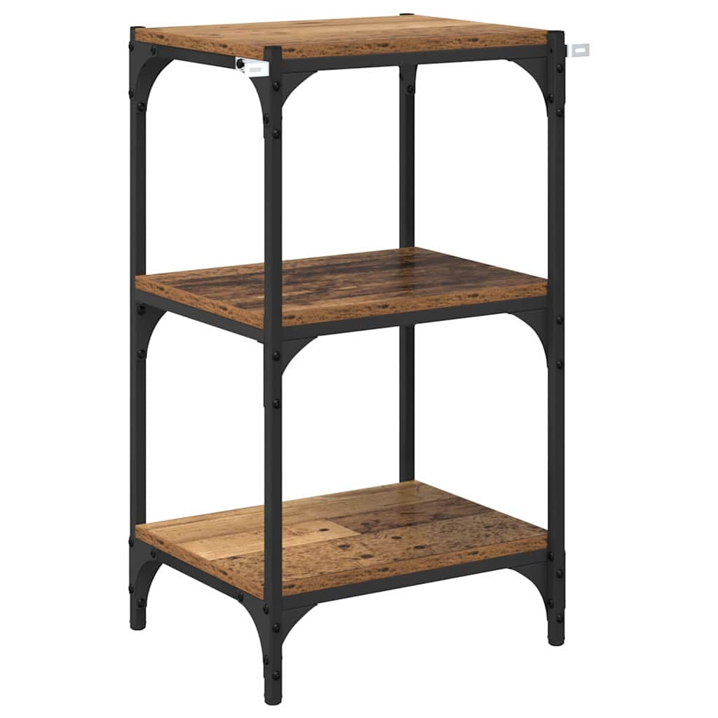 881102 7 Dulap pentru cărți Lemn vechi 40 x 33 x 70.5 cm Lemn compozit Dulap pentru cărți Lemn vechi 40 x 33 x 70.5 cm Lemn compozit - imagine 7