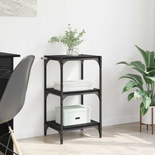 Dulap pentru cărți Stejar negru 40 x 33 x 71 cm Lemn compozit