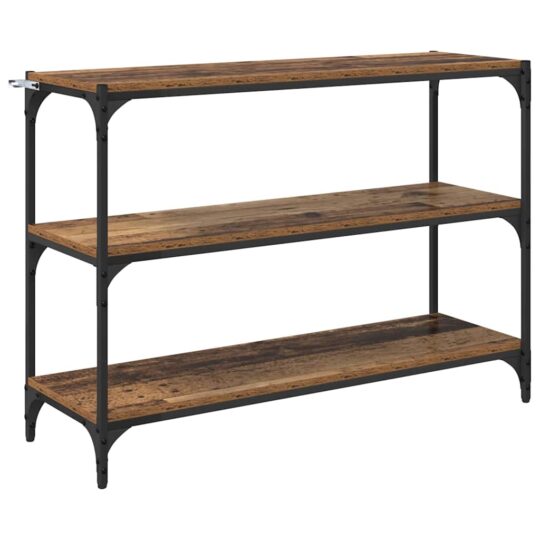 Alternative view of Dulap pentru cărți Lemn vechi 100 x 33 x 71 cm Lemn compozit