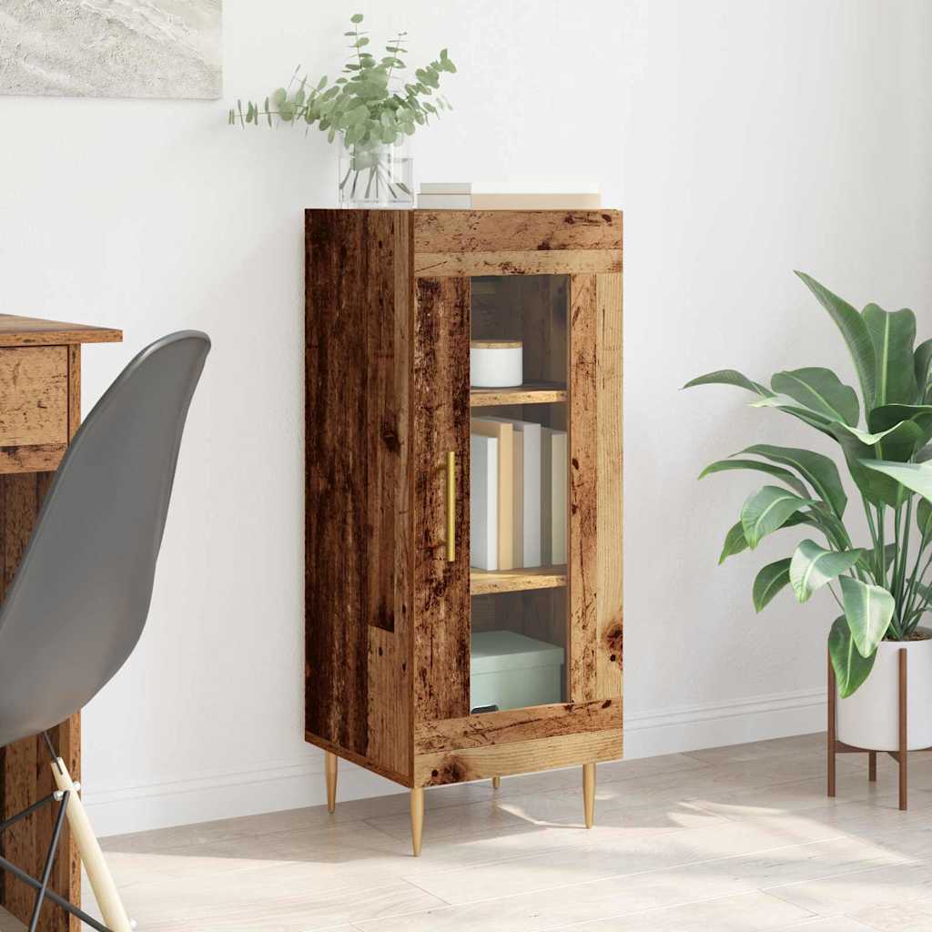 881588 1 Bufet Lemn vechi 34 x 34.5 x 90 cm Lemn compozit Bufet Lemn vechi 34 x 34.5 x 90 cm Lemn compozit