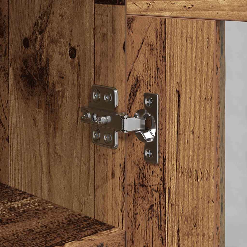 881588 9 Bufet Lemn vechi 34 x 34.5 x 90 cm Lemn compozit Bufet Lemn vechi 34 x 34.5 x 90 cm Lemn compozit - imagine 9