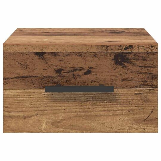 882418 6 Dulap de noapte Lemn vechi 35 x 35 x 20 cm Lemn compozit 882418 6