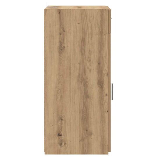 883140 7 Bufet cu sertar Stejar negru 42.5 x 40 x 93 cm Lemn compozit 883140 7