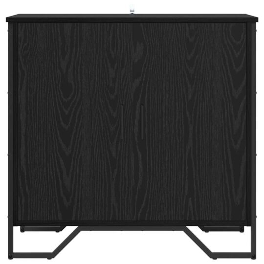 883561 5 Bufet Stejar negru 78 x 35.5 x 74.5 cm Lemn compozit 883561 5