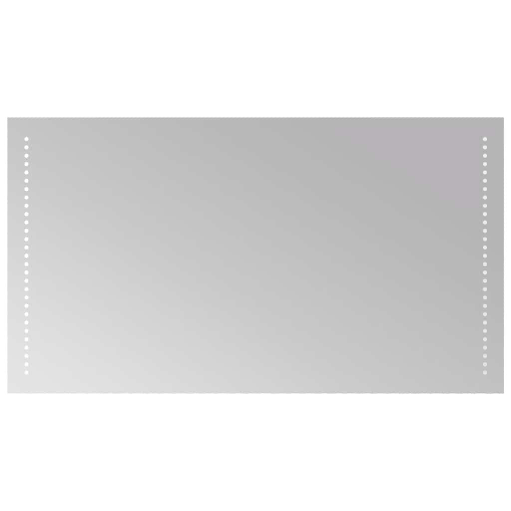 151732 2 Oglindă de baie cu LED, 90x50 cm Oglindă de baie cu LED, 90x50 cm - imagine 2