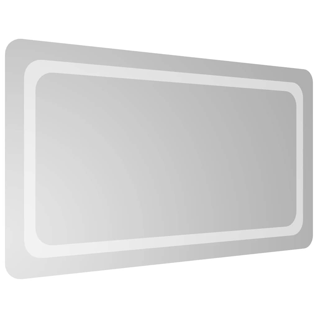 151789 4 Oglindă de baie cu LED, 90x50 cm Oglindă de baie cu LED, 90x50 cm - imagine 4