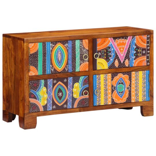 Dulap pentru pantofi Maro 90 x 35 x 55 cm Lemn masiv de acacia