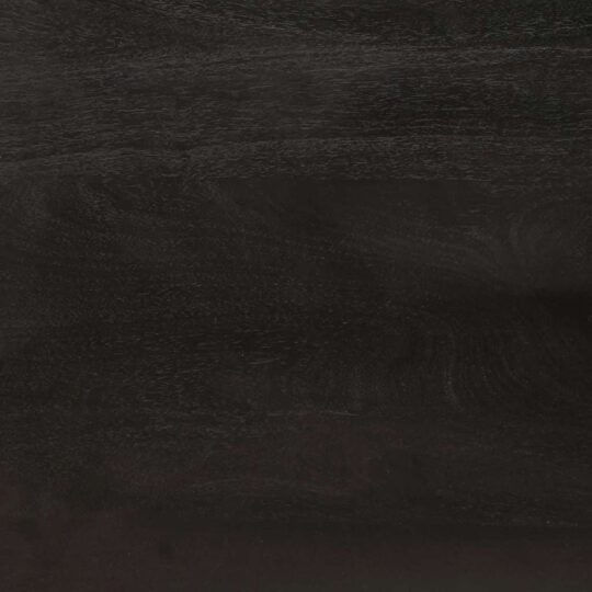 4017839 11 Noptieră Negru și Aur 50 x 33 x 60 cm Lemn masiv de mango 4017839 11