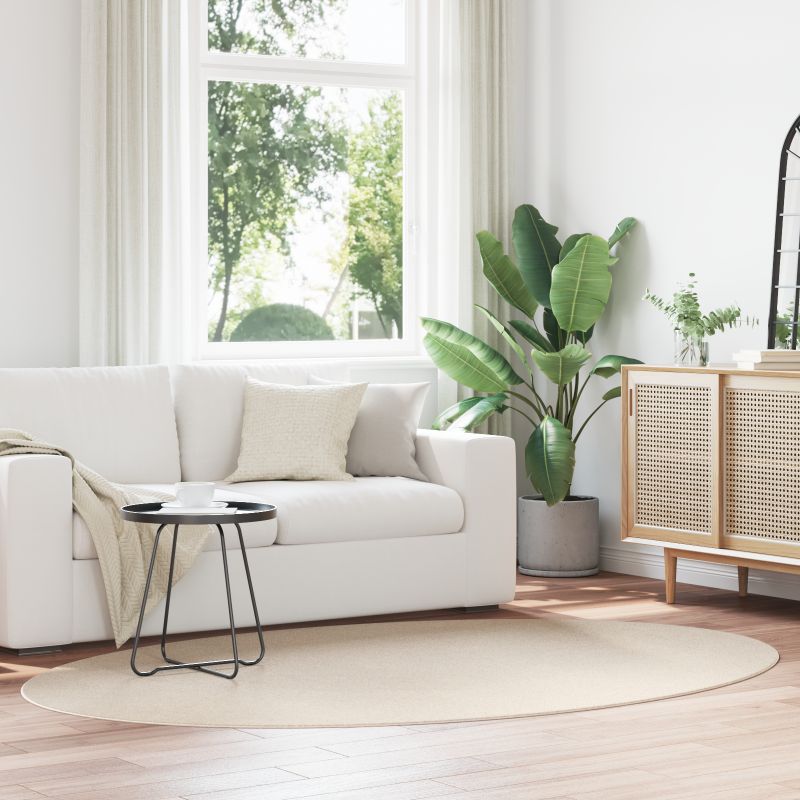 4103618 1 Covor HUARTE Bej 160 x 230 cm Poliester Covor HUARTE Bej 160 x 230 cm Poliester