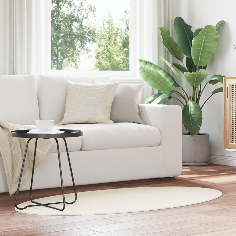 4103621 1 Covor HUARTE Crem 80 x 150 cm Poliester Covor HUARTE Crem 80 x 150 cm Poliester