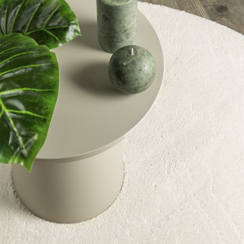 4103623 6 Covor HUARTE Crem 120 x 170 cm Poliester Covor HUARTE Crem 120 x 170 cm Poliester - imagine 6