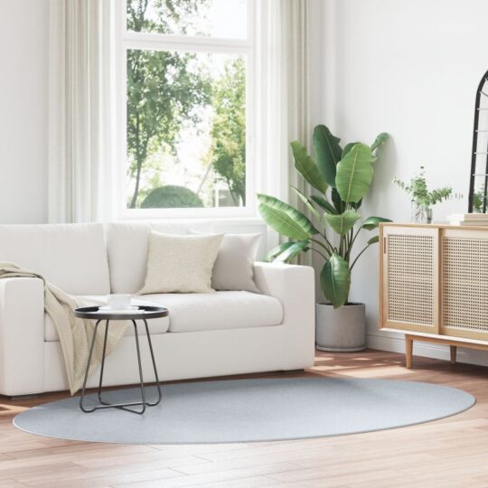 Covor HUARTE Gri 160 x 230 cm Poliester