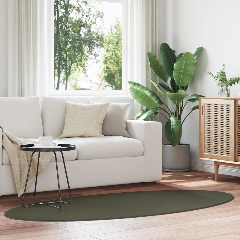 4103643 1 Covor HUARTE Verde pădure 100 x 200 cm Poliester Covor HUARTE Verde pădure 100 x 200 cm Poliester