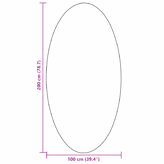 4103643 9 Covor HUARTE Verde pădure 100 x 200 cm Poliester 4103643 9