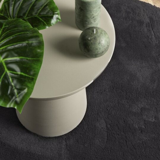 4103650 6 Covor HUARTE Negru 100 x 200 cm Poliester 4103650 6