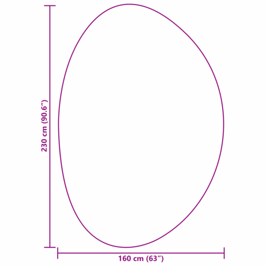 4103667 9 Covor Bej Poliester 160 x 230 cm Rezistent Covor de zonă Oval 4103667 9