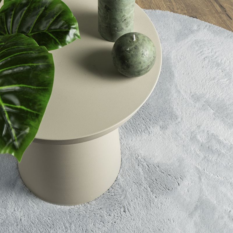 4103685 6 Covor HUARTE Gri 100 x 200 cm Poliester Covor HUARTE Gri 100 x 200 cm Poliester - imagine 6