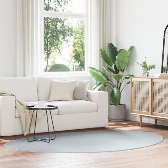 Covor HUARTE Gri 160 x 230 cm Poliester