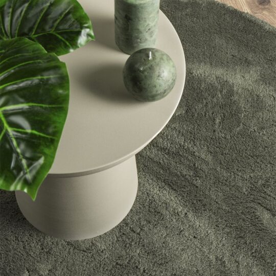 4103695 6 Covor HUARTE Verde pădure 160 x 230 cm Poliester 4103695 6