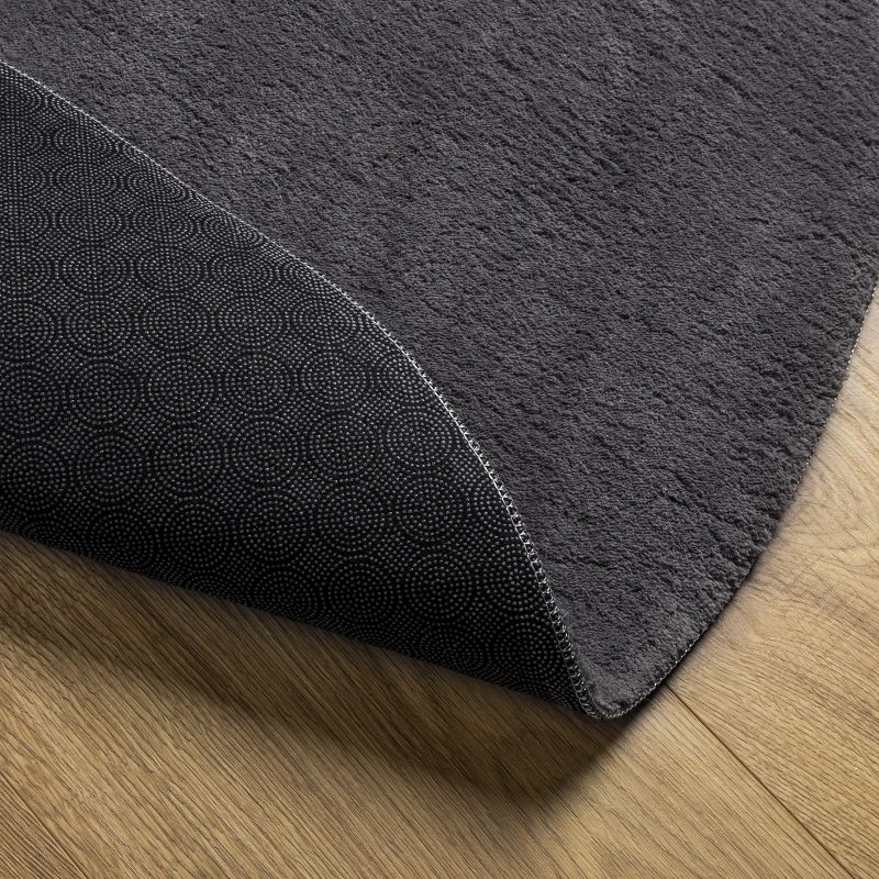 4103707 5 Covor Antracit 120 x 170 cm Poliester Covor Antracit 120 x 170 cm Poliester - imagine 5