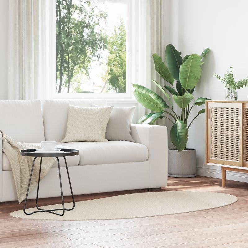 4103713 1 Covor Bej 100 x 200 cm Poliester Covor Bej 100 x 200 cm Poliester