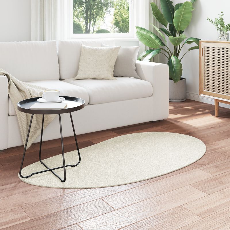 4103719 3 Covor Crem 80 x 150 cm Poliester Covor Crem 80 x 150 cm Poliester - imagine 3