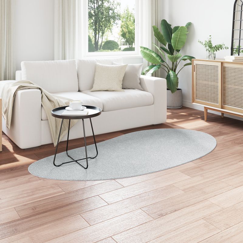 4103734 3 Covor Gri 100 x 200 cm Poliester Covor Gri 100 x 200 cm Poliester - imagine 3