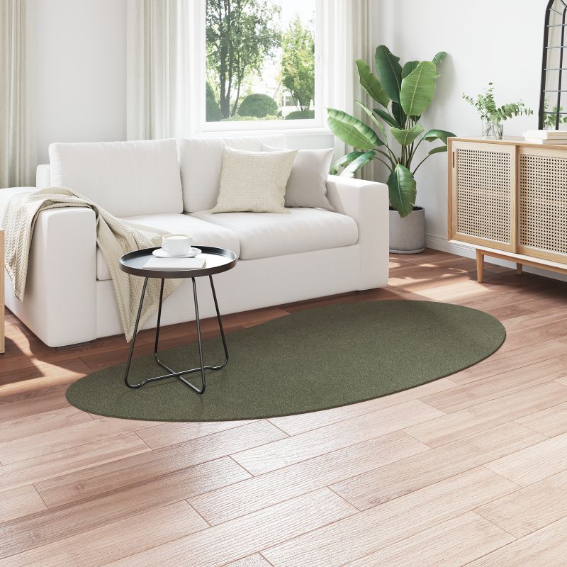 4103741 3 Covor Verde pădure 100 x 200 cm Poliester Covor Verde pădure 100 x 200 cm Poliester - imagine 3