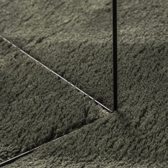 4103742 8 Covor Verde pădure 120 x 170 cm Poliester 4103742 8