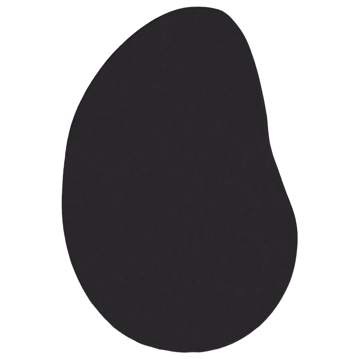 4103751 2 Covor HUARTE Negru 160 x 230 cm Poliester Covor HUARTE Negru 160 x 230 cm Poliester - imagine 2