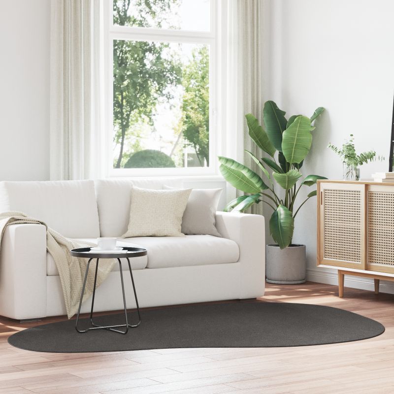 4103758 1 Covor HUARTE Antracit 160 x 230 cm Poliester Covor HUARTE Antracit 160 x 230 cm Poliester