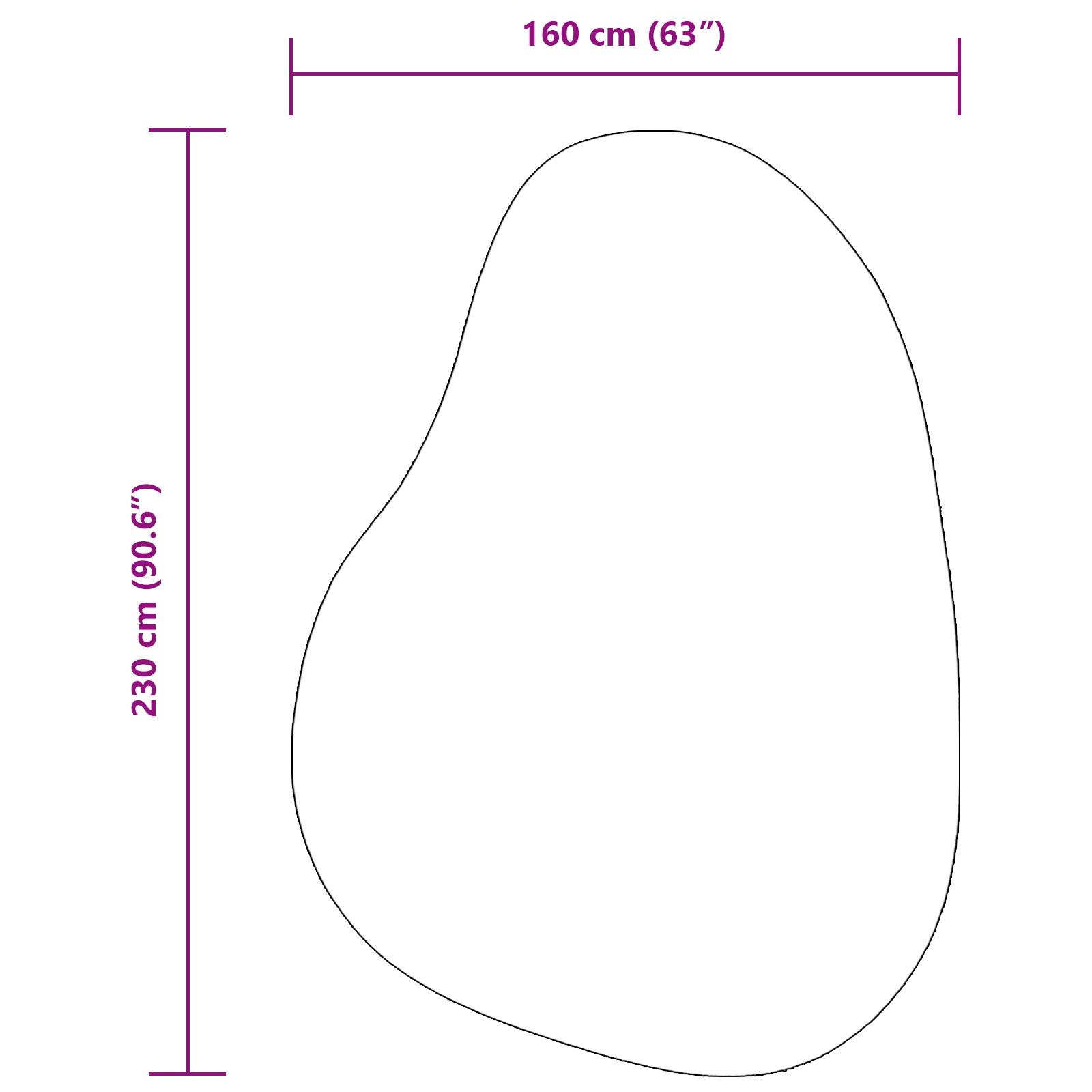 4103758 10 Covor HUARTE Antracit 160 x 230 cm Poliester Covor HUARTE Antracit 160 x 230 cm Poliester - imagine 10