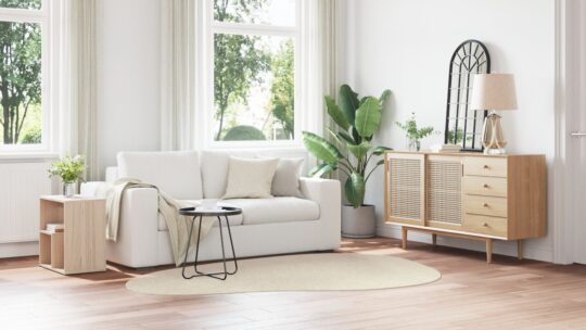 4103765 4 Covoare Bej Poliester 160 x 230 cm Antiderapant Covor Modern 4103765 4