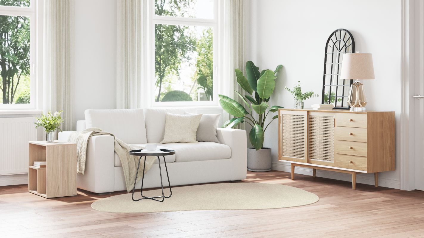 4103765 4 Covoare Bej Poliester 160 x 230 cm Antiderapant Covor Modern Covoare Bej Poliester 160 x 230 cm Antiderapant Covor Modern - imagine 4