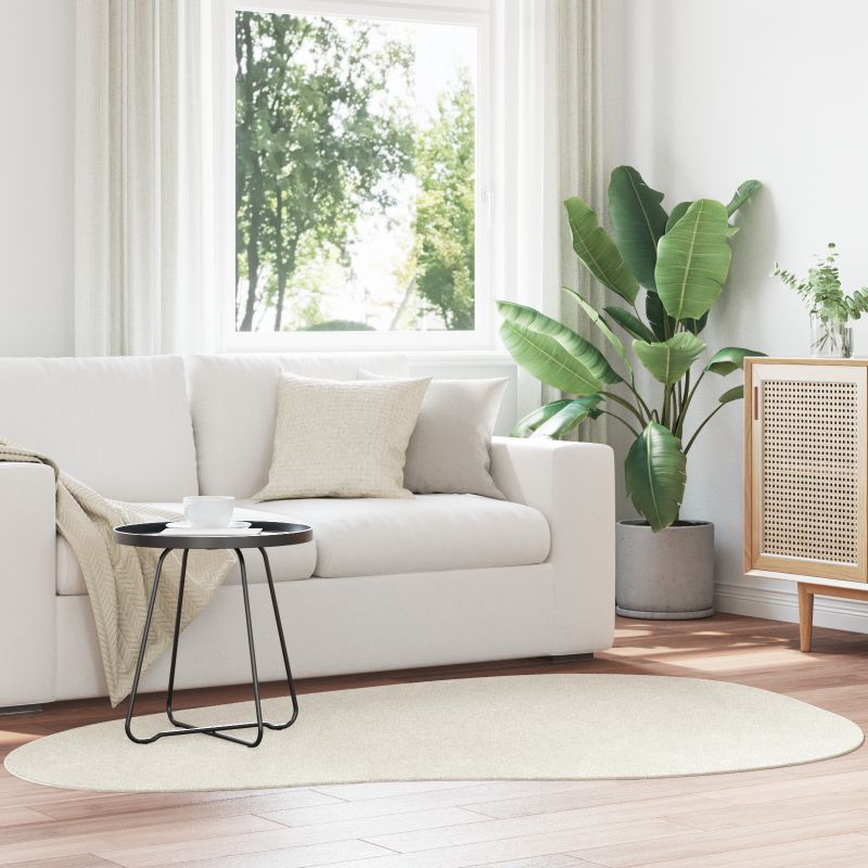 4103771 1 Covor HUARTE Crem 140 x 200 cm Poliester Covor HUARTE Crem 140 x 200 cm Poliester