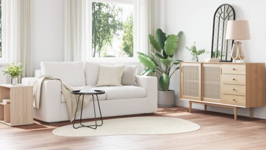 4103771 4 Covor HUARTE Crem 140 x 200 cm Poliester 4103771 4