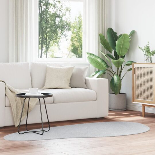 Covor HUARTE Gri 100 x 200 cm Poliester