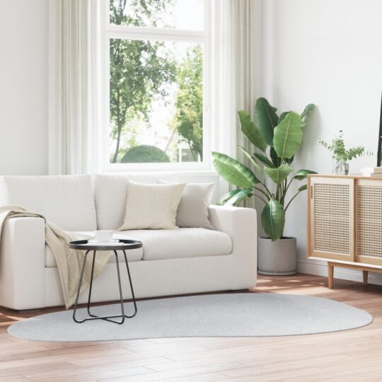 Covor HUARTE Gri 160 x 230 cm Poliester