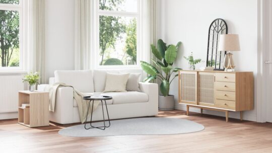 4103786 4 Covor HUARTE Gri 160 x 230 cm Poliester 4103786 4