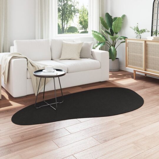 4103797 3 Covor HUARTE Negru 100 x 200 cm Poliester 4103797 3