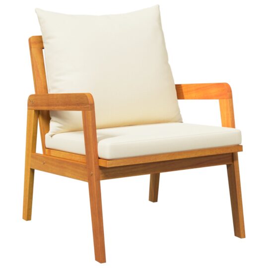 Alternative view of Set bistro 3 pcs Maro 45 x 45 x 38cm Lemn masiv de acacia