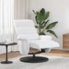 42018589 1 Fotoliu recliner Alb 71 x 98 x 106 cm Piele artificială 42018589 1