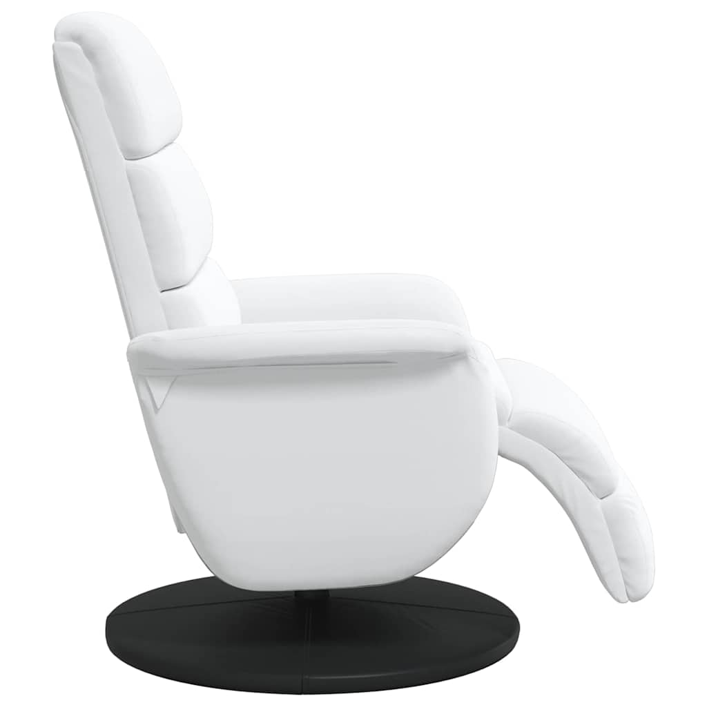 42018589 5 Fotoliu recliner Alb 71 x 98 x 106 cm Piele artificială Fotoliu recliner Alb 71 x 98 x 106 cm Piele artificială - imagine 5