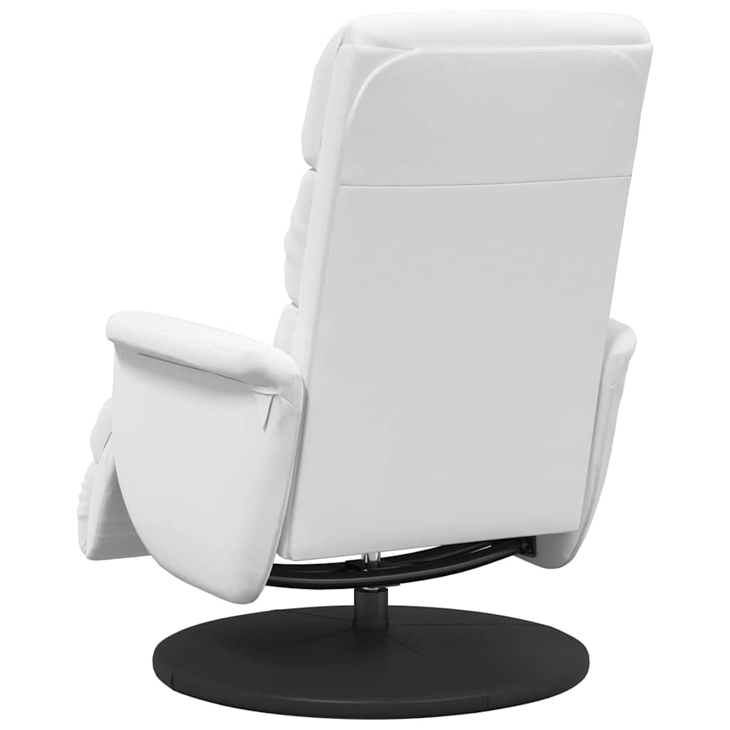 42018589 6 Fotoliu recliner Alb 71 x 98 x 106 cm Piele artificială Fotoliu recliner Alb 71 x 98 x 106 cm Piele artificială - imagine 6