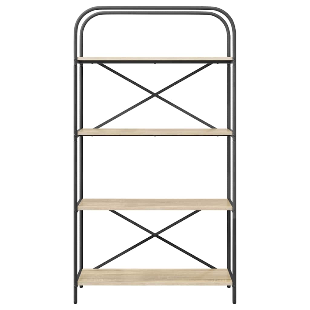 879840 5 Raft pentru cărți Stejar sonoma 80 x 30 x 146 cm Lemn compozit Raft pentru cărți Stejar sonoma 80 x 30 x 146 cm Lemn compozit - imagine 5