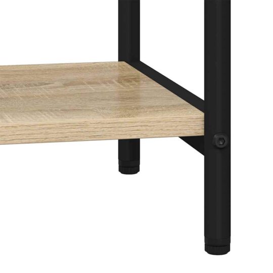 879840 8 Raft pentru cărți Stejar sonoma 80 x 30 x 146 cm Lemn compozit 879840 8